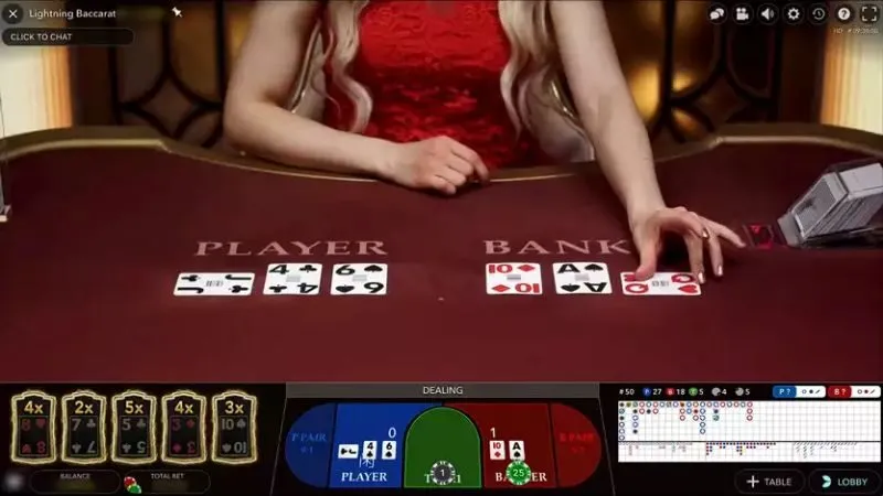 Baccarat  – Hấp dẫn, kết quả nhanh, kịch tính