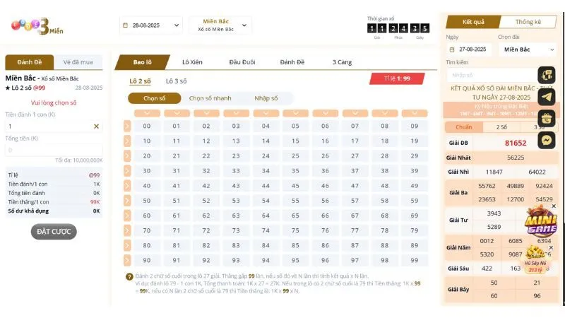 Sảnh xổ số chất lượng được giới thiệu bởi 1Gom