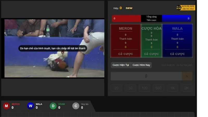 Xem đá gà trực tiếp hấp dẫn, kịch tính