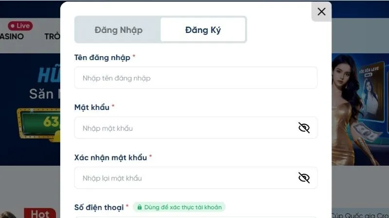 Đăng ký Bong88 – Nhanh chóng, an toàn, nhận khuyến mãi hấp dẫn